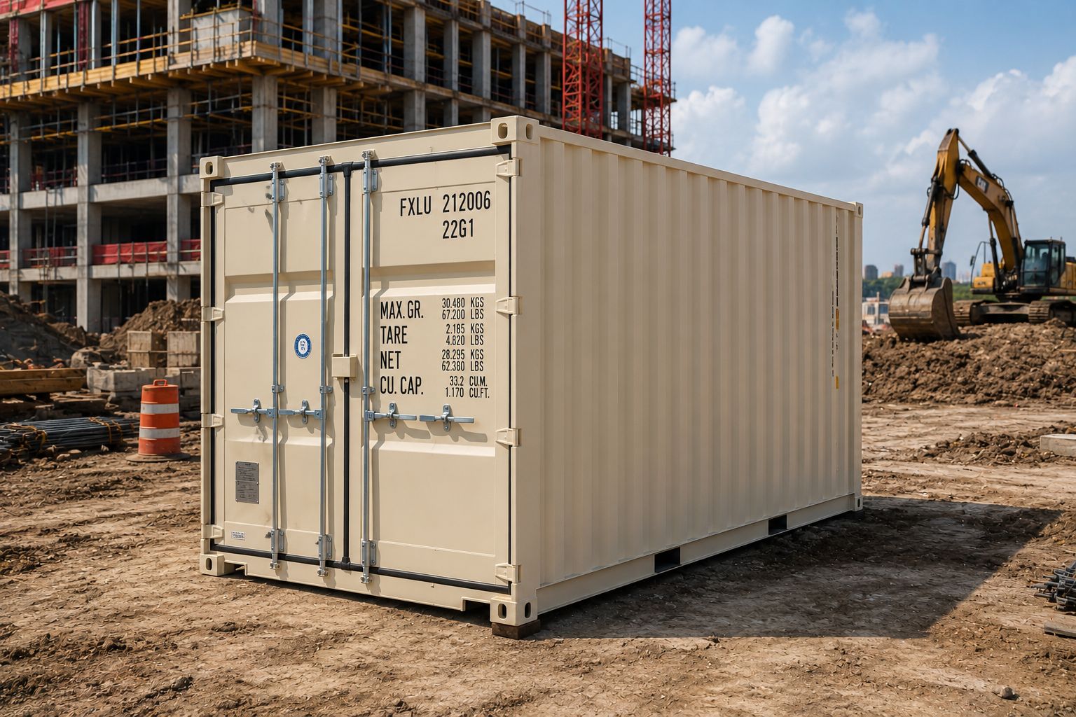 20ft standard shipping container for sale