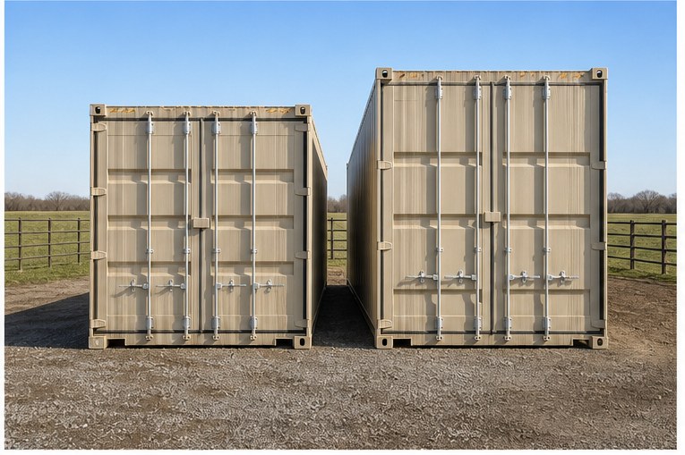 40FT High Cube for farm and ranch storage
