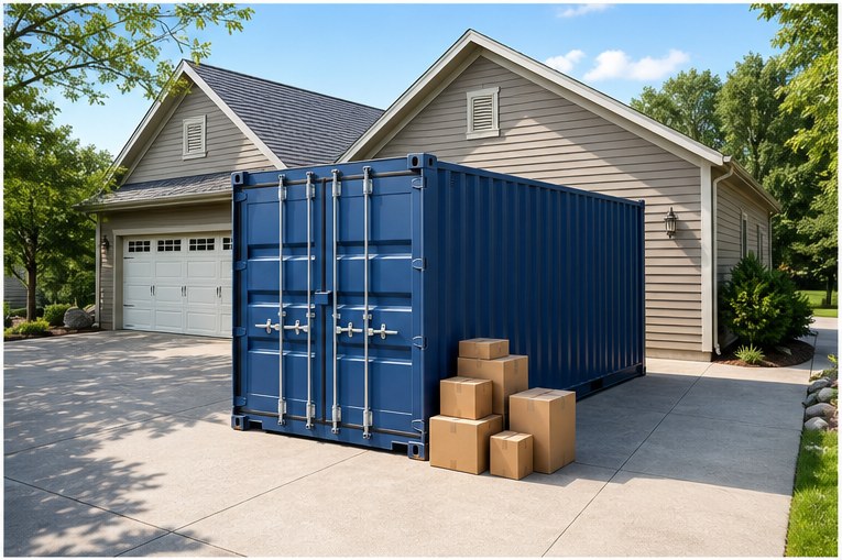20FT Standard for residential moving and relocation container purchase