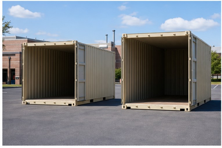 40FT High Cube for institutional and public sector storage