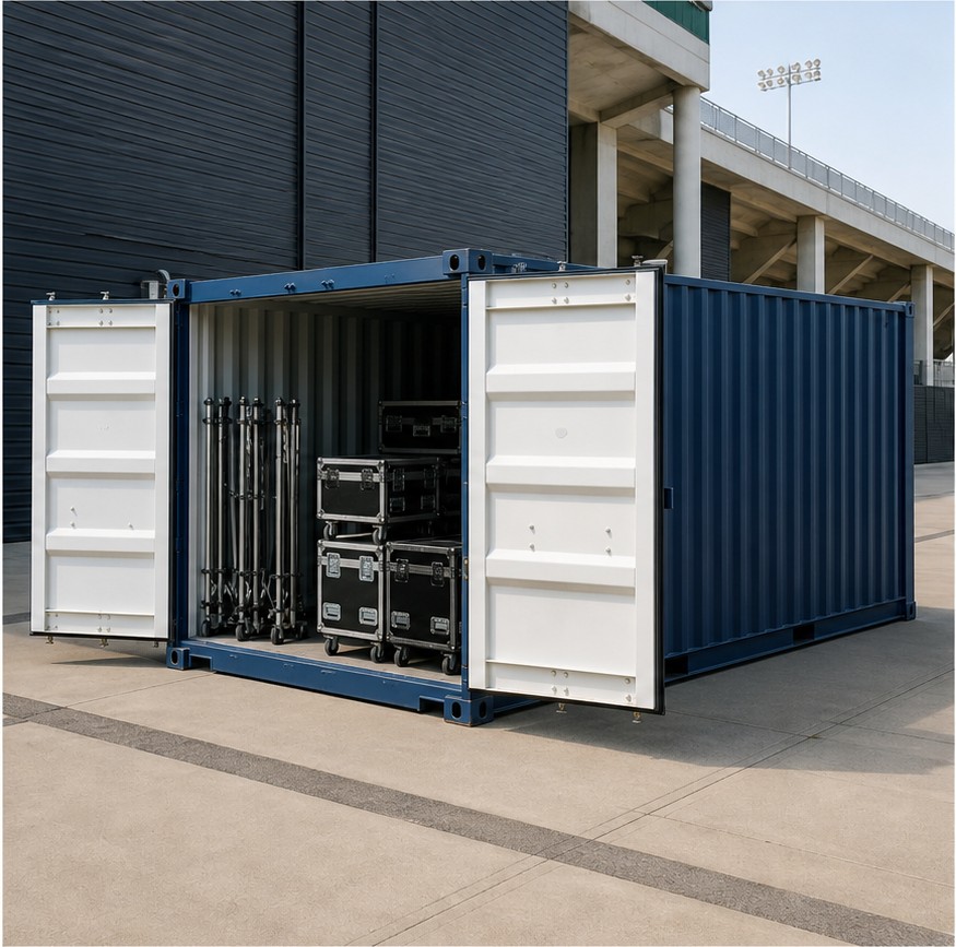 20FT Standard for event media and temporary project storage